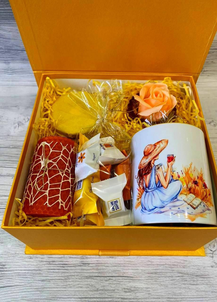 Подарунковий набір Picnic, подарунок на день народження, дружині, дівчині, подрузі, сестрі, мамі. Кукумбер (253654829)