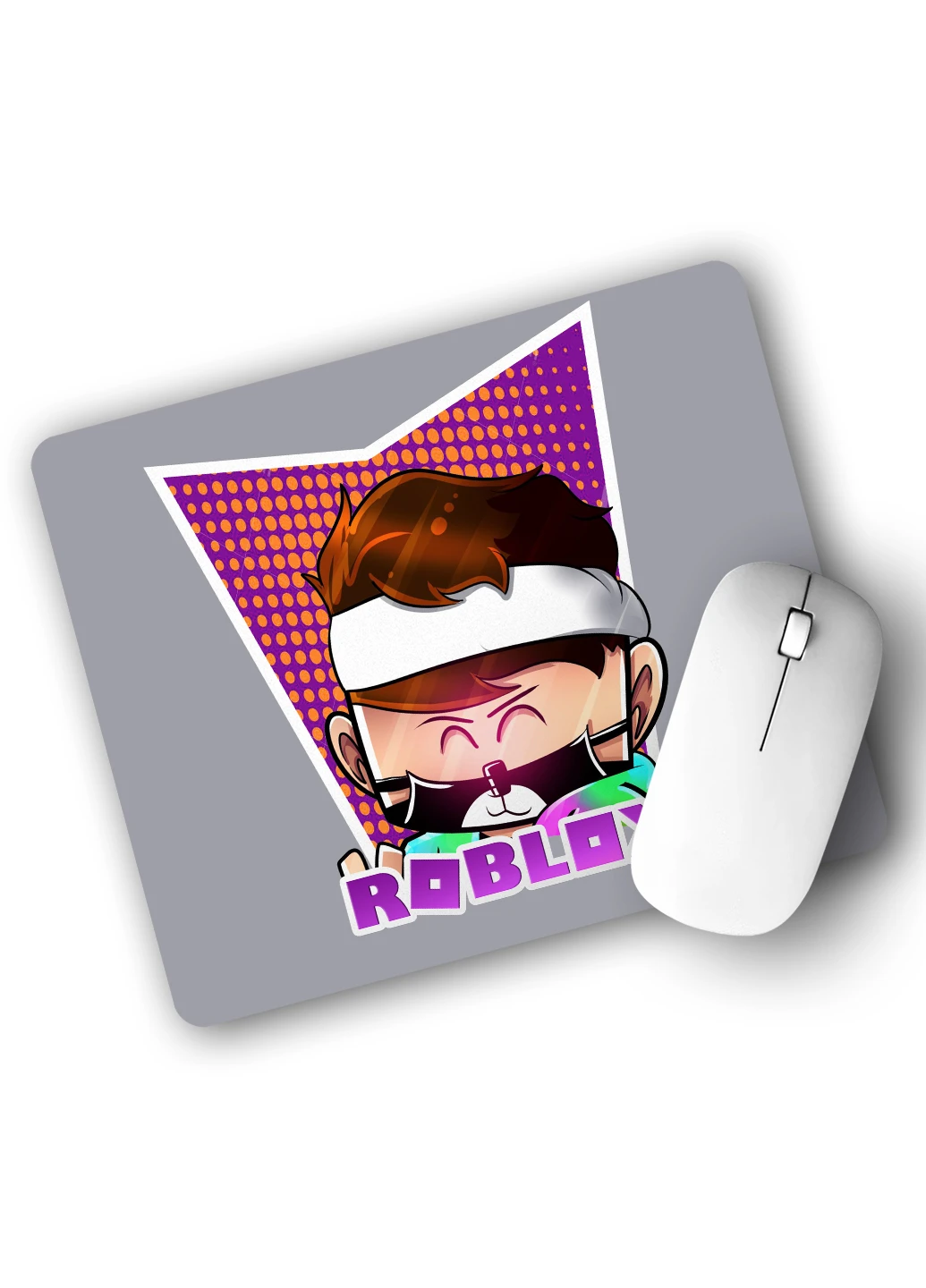 Коврик для мышки Роблокс (Roblox) (25108-1221) 22х18 см MobiPrint (222995352)
