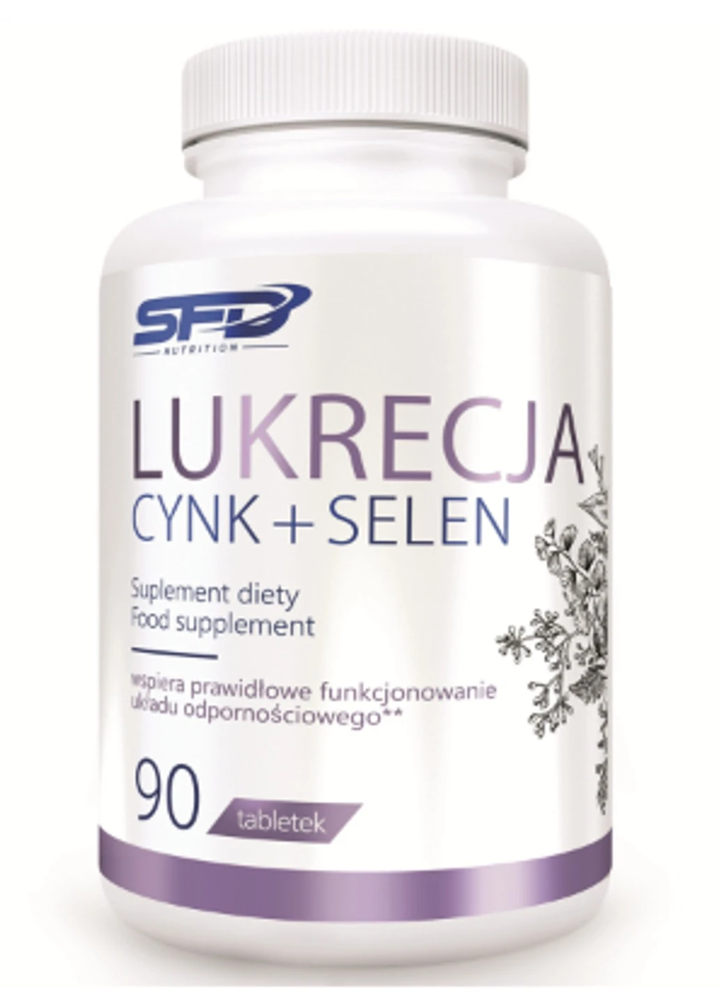 Цинк + селен Lukrecja Cynk+Selen 90 таблеток SFD Nutrition (255407643)
