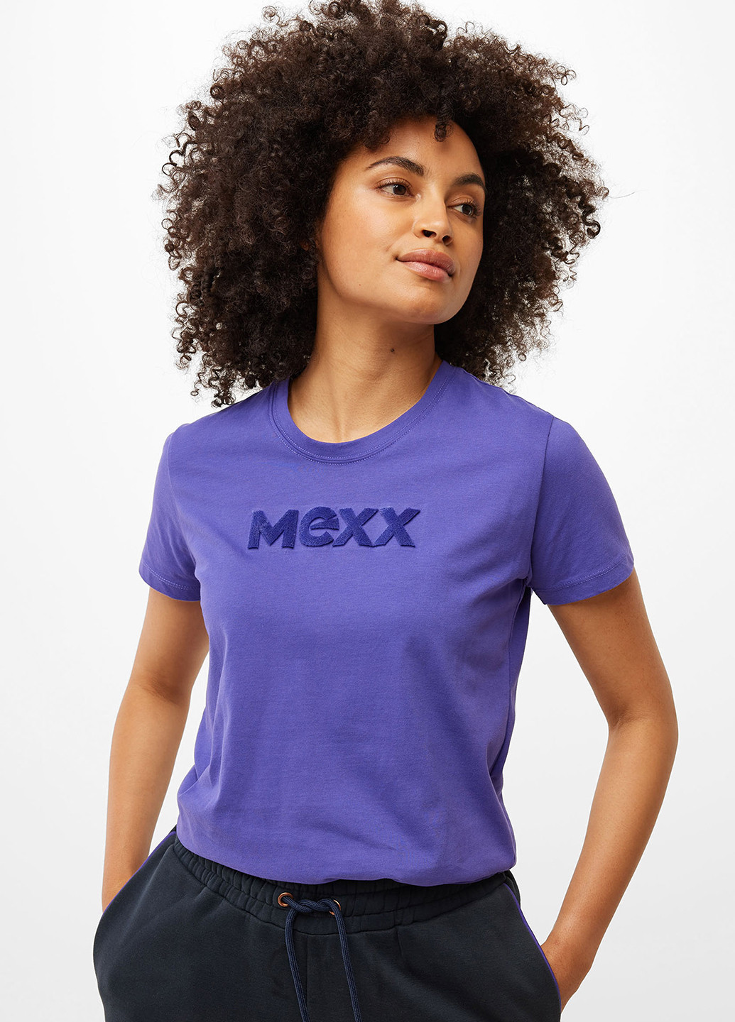 Фіолетова літня футболка Mexx