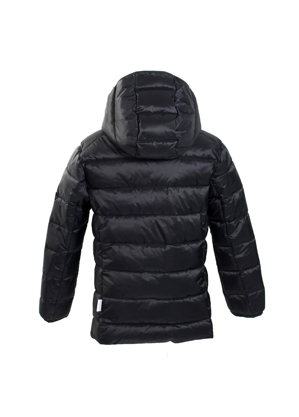 Чорна зимня куртка демісезонна stevo 2 Huppa