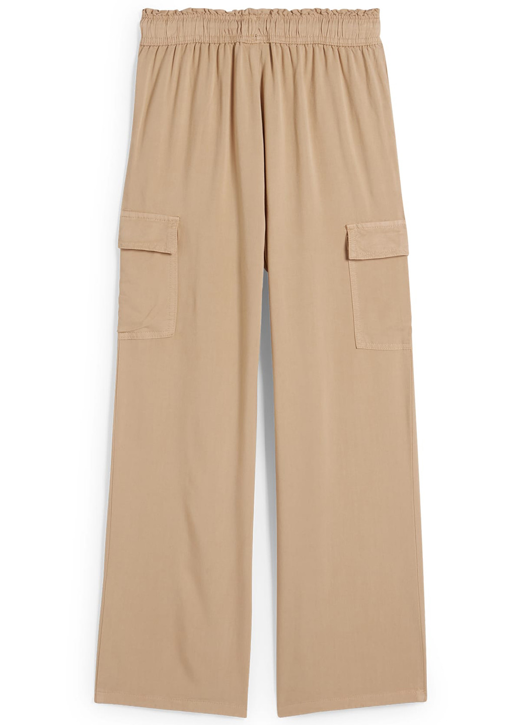 Бежевые кэжуал летние карго брюки C&A