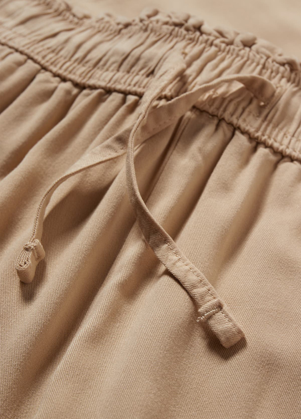 Бежевые кэжуал летние карго брюки C&A