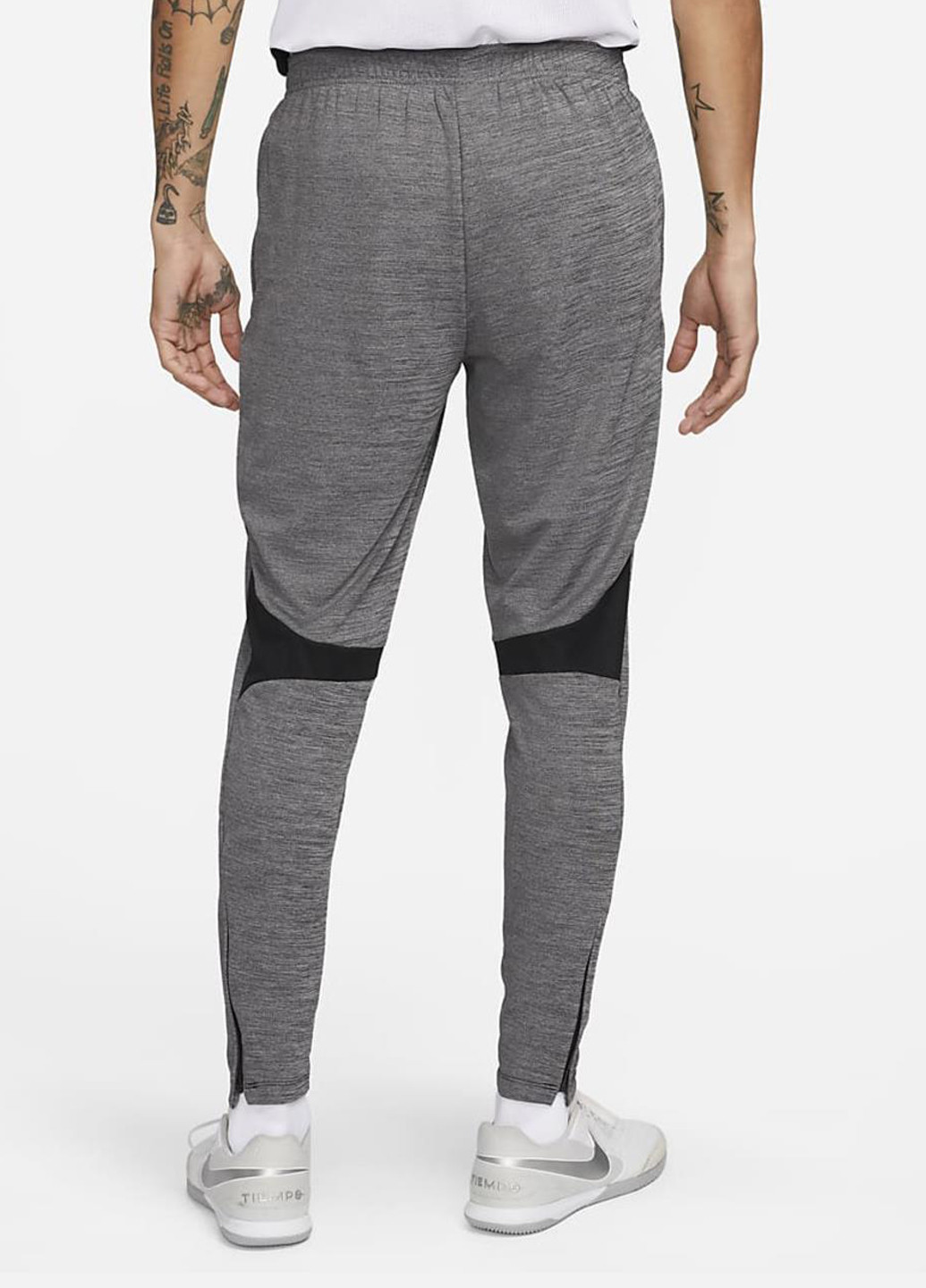 Серо-синие спортивные демисезонные зауженные брюки Nike