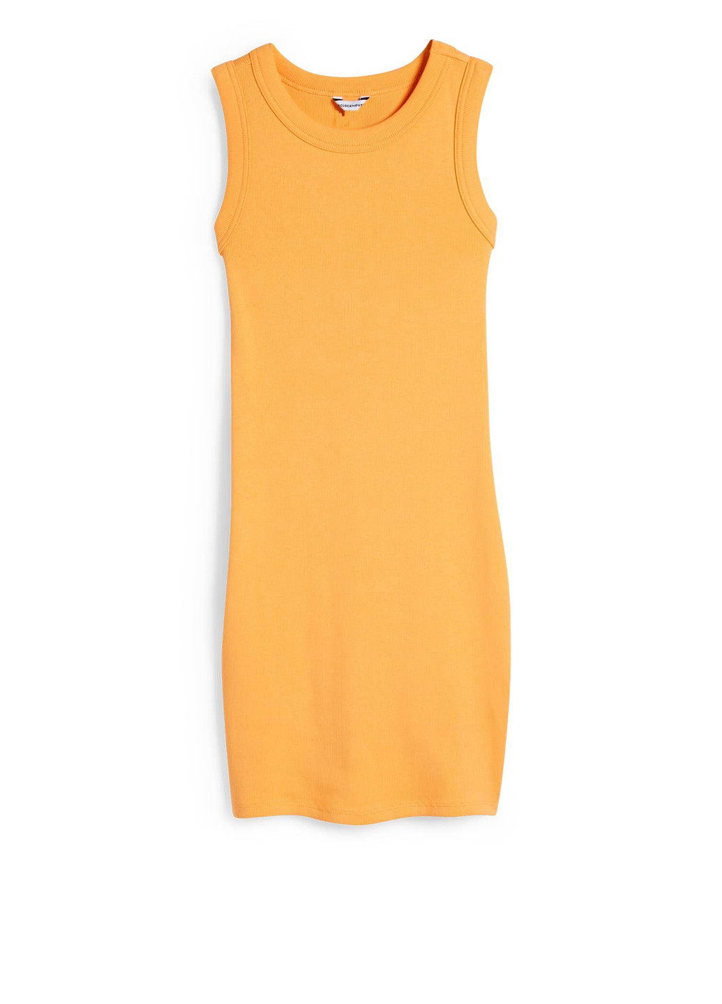 Оранжевое кэжуал платье платье-майка C&A однотонное