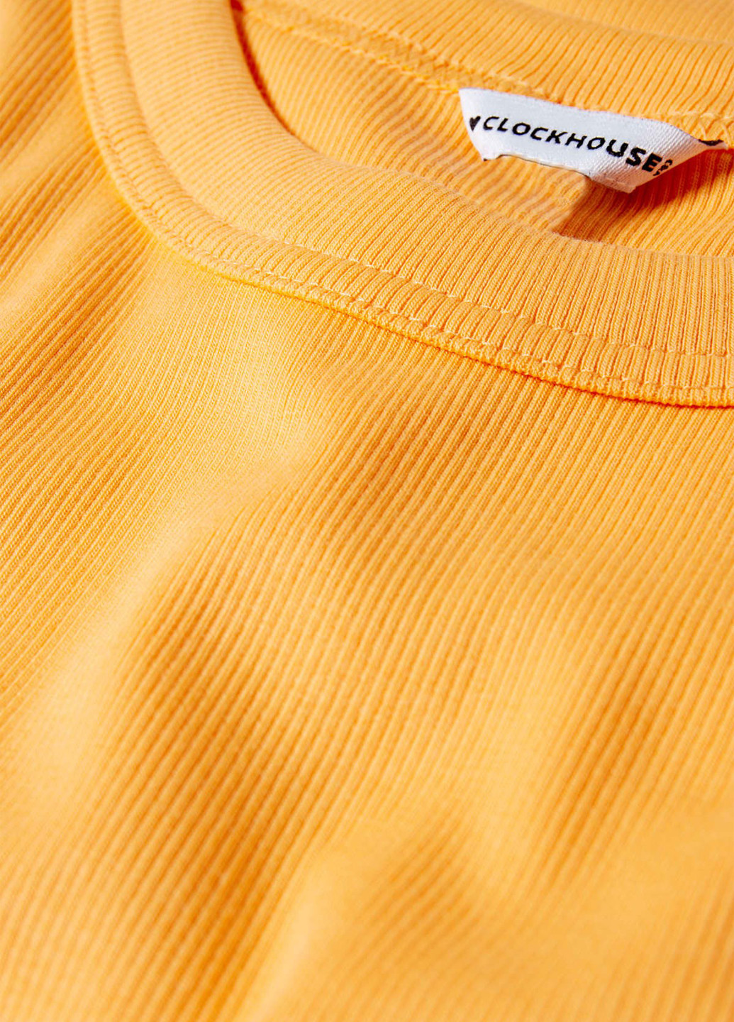 Оранжевое кэжуал платье платье-майка C&A однотонное