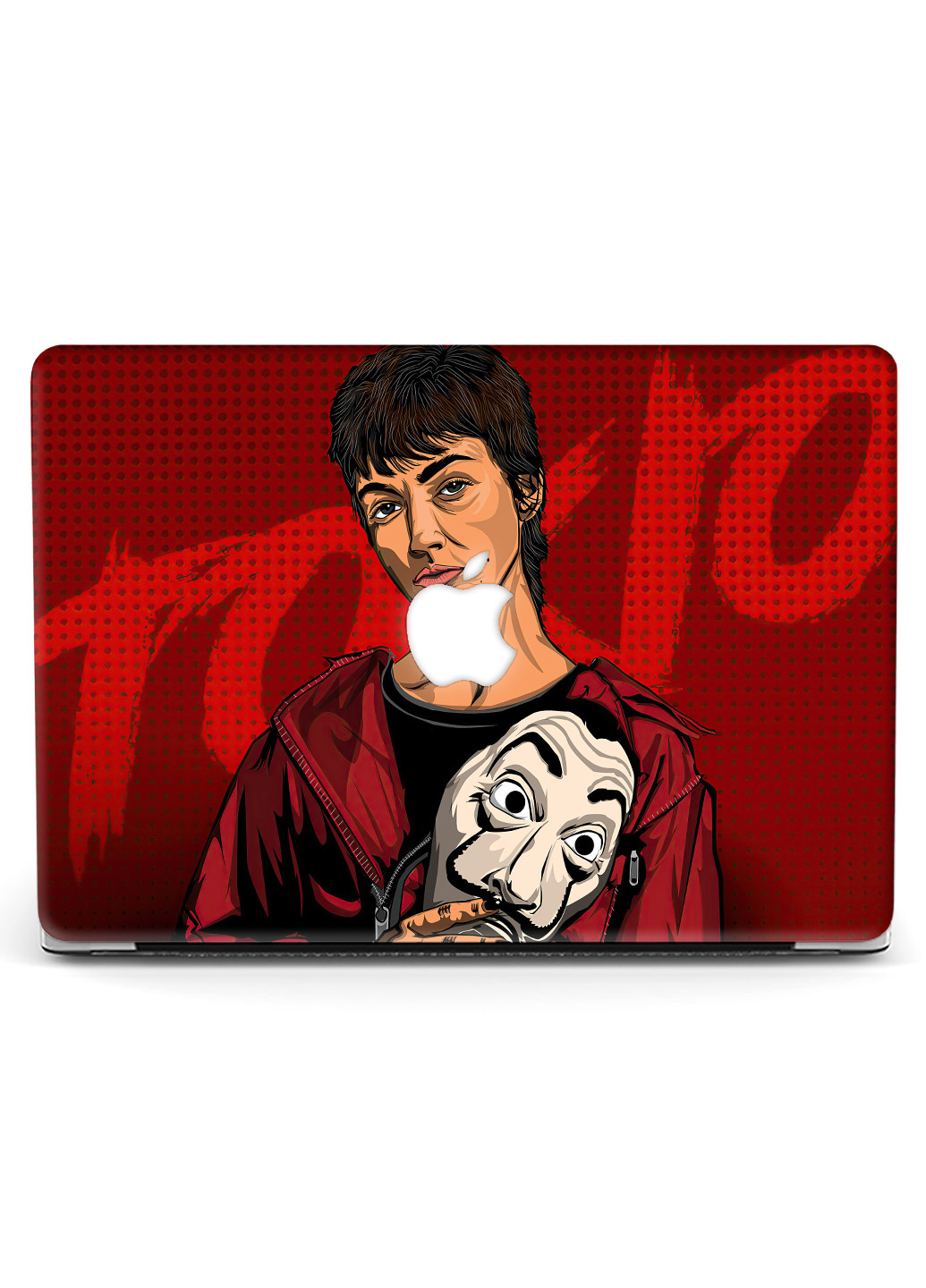 Чохол пластиковий для Apple MacBook Pro 13 A1706/A1708/A1989/A2159/A1988 La casa de papel (9648-2302) MobiPrint (218987750)