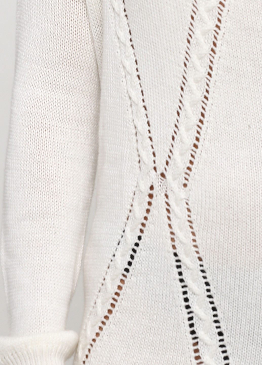 Белое кэжуал кардиган платье-свитер Object однотонное