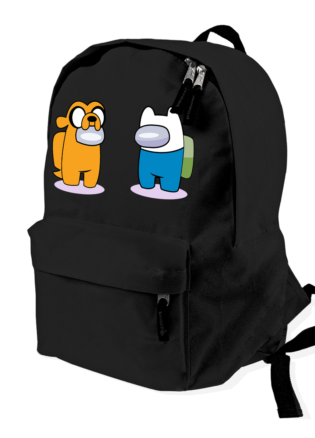 Детский рюкзак Амонг Ас Час пригод Фін і Джейк (Among Us Adventure Time Finn & Jake) (9263-2414) MobiPrint (217075299)