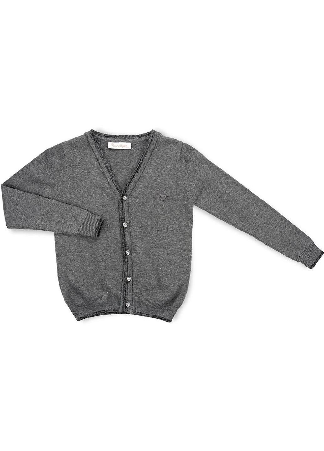 Кофта на пуговичках (V-1306-158G-gray) Breeze (251313493)