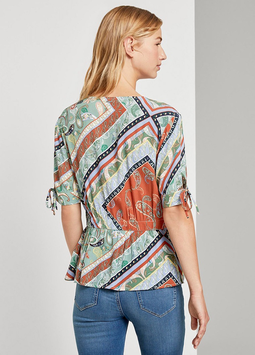 Комбінована блуза Tom Tailor