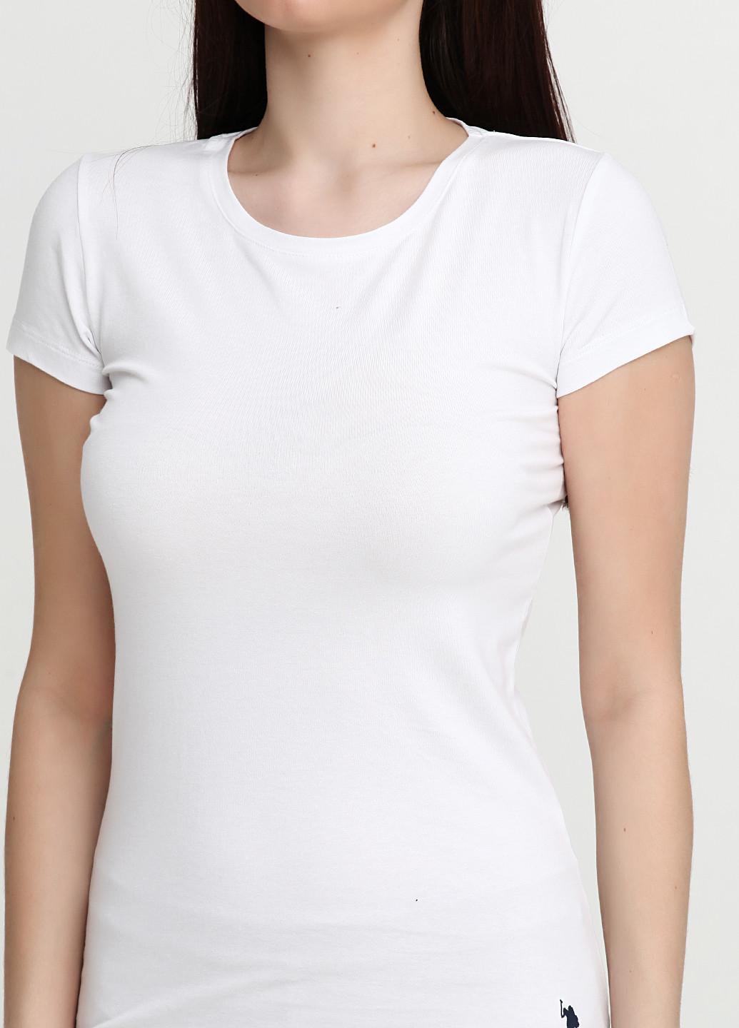 Біла всесезон футболка з коротким рукавом U.S. Polo Assn.