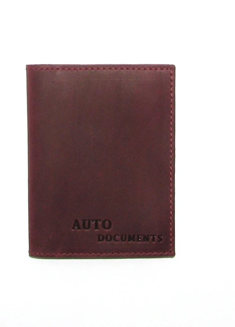 Обложка для автодокументов DNK Auto H col.L бордовая DNK Leather (253933167)