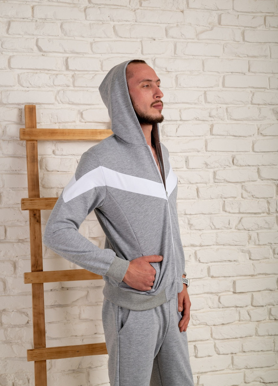 Спортивний чоловічий костюм з каптуром і кишенями V.O.G. (254884297)