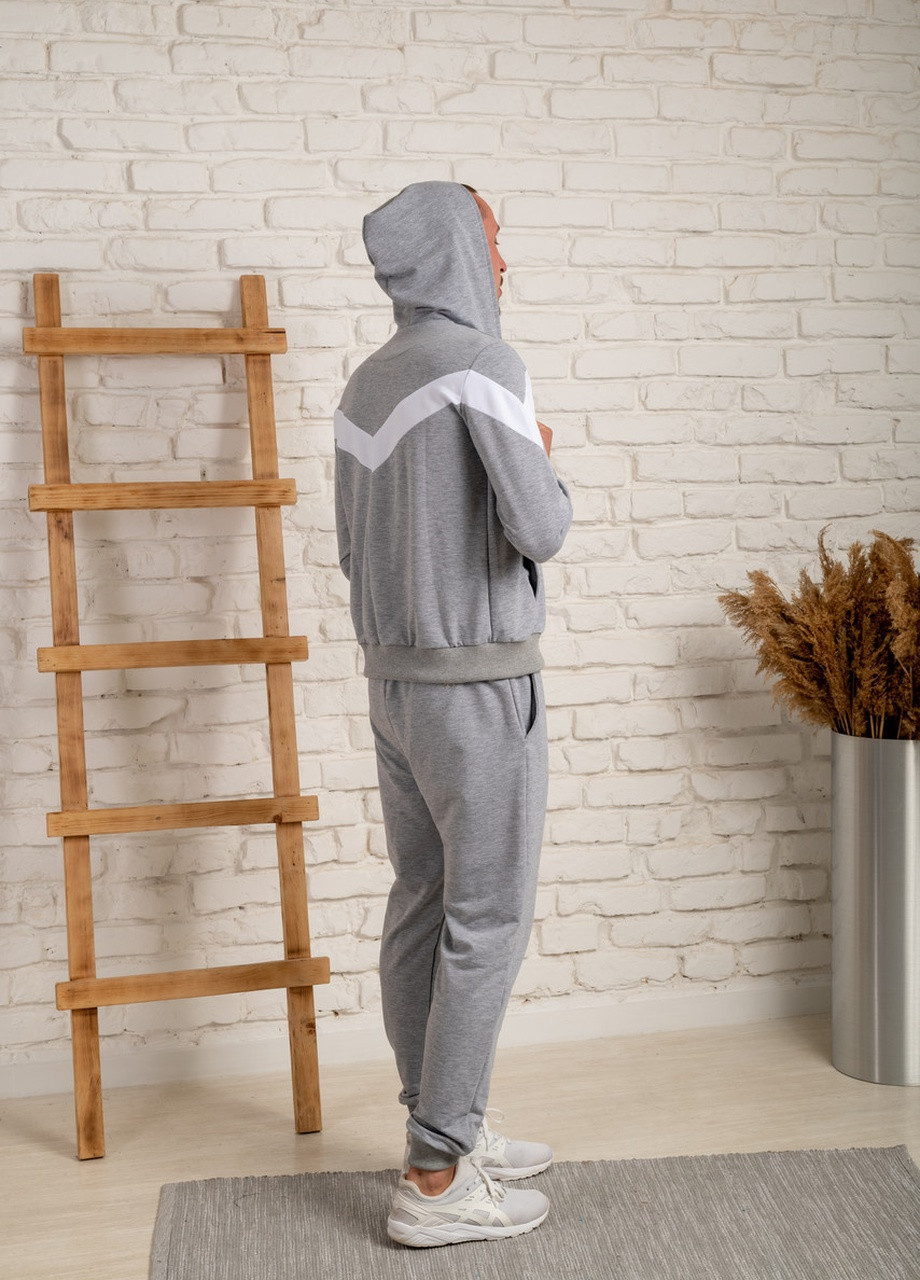 Спортивний чоловічий костюм з каптуром і кишенями V.O.G. (254884297)