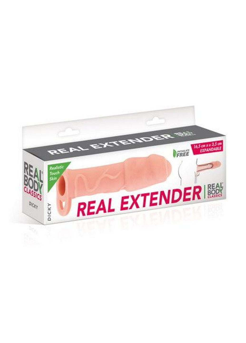 Насадка на член - Real Extender DICKY Real Body (252409344)