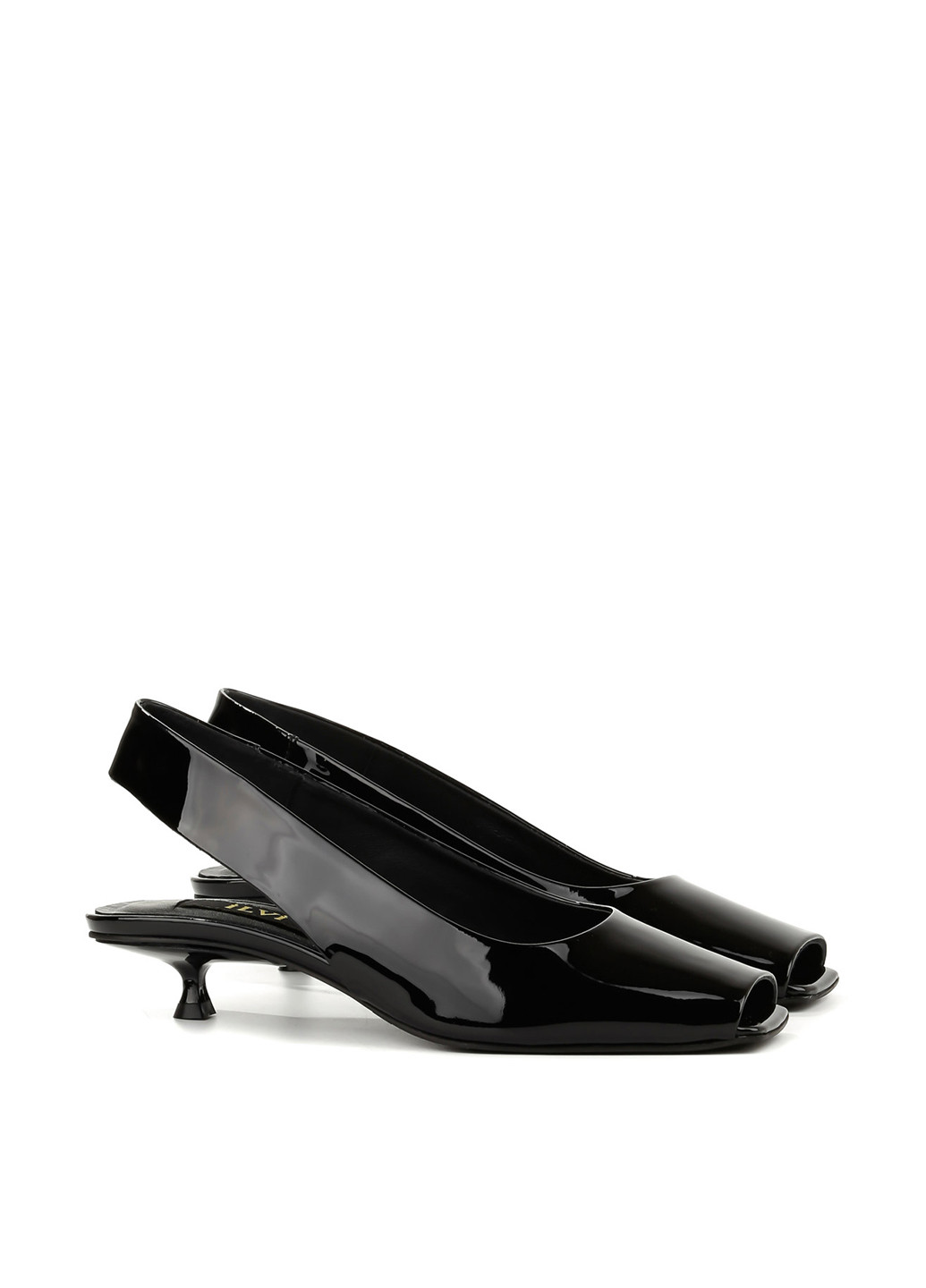 Le'BERDES Туфли слингбеки черный з натуральная кожа, украина — лето (360795554)