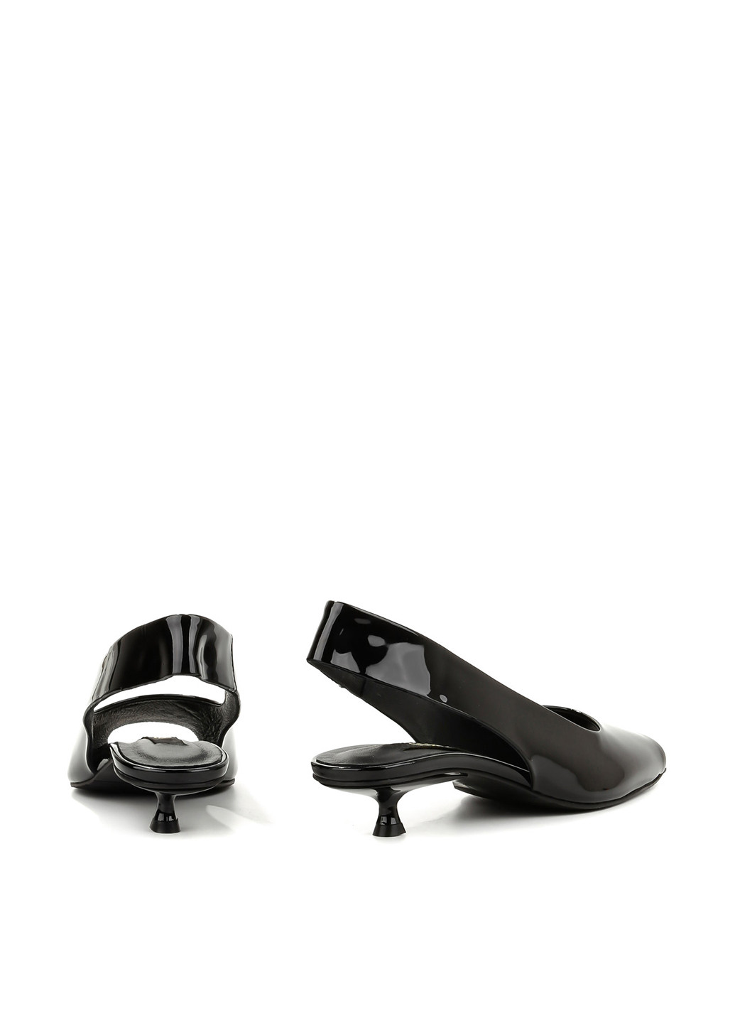 Le'BERDES Туфли слингбеки черный з натуральная кожа, украина — лето (360795554)