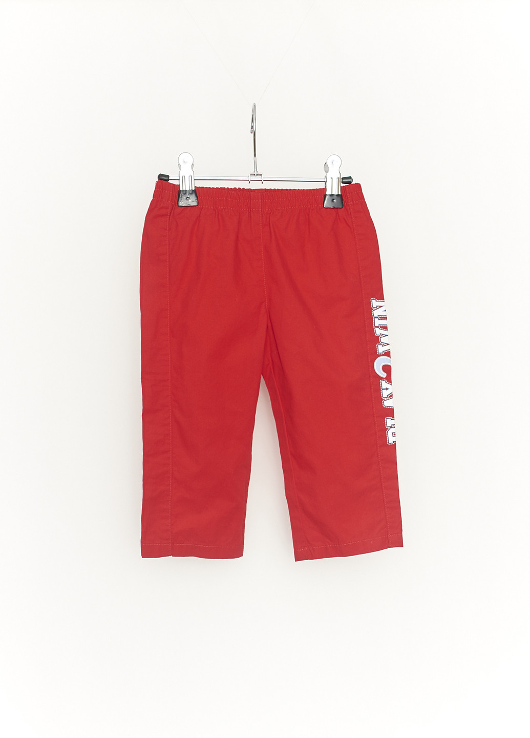 Красные кэжуал демисезонные брюки прямые United Colors of Benetton