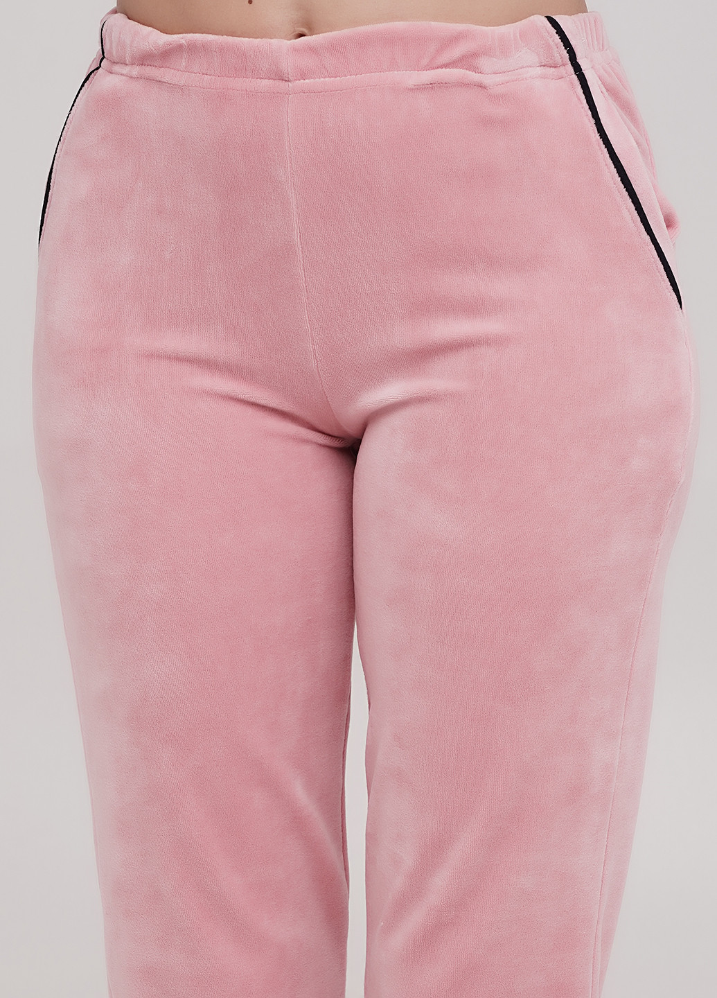 Розовая всесезон пижама (кофта, брюки) кофта + брюки Lucci