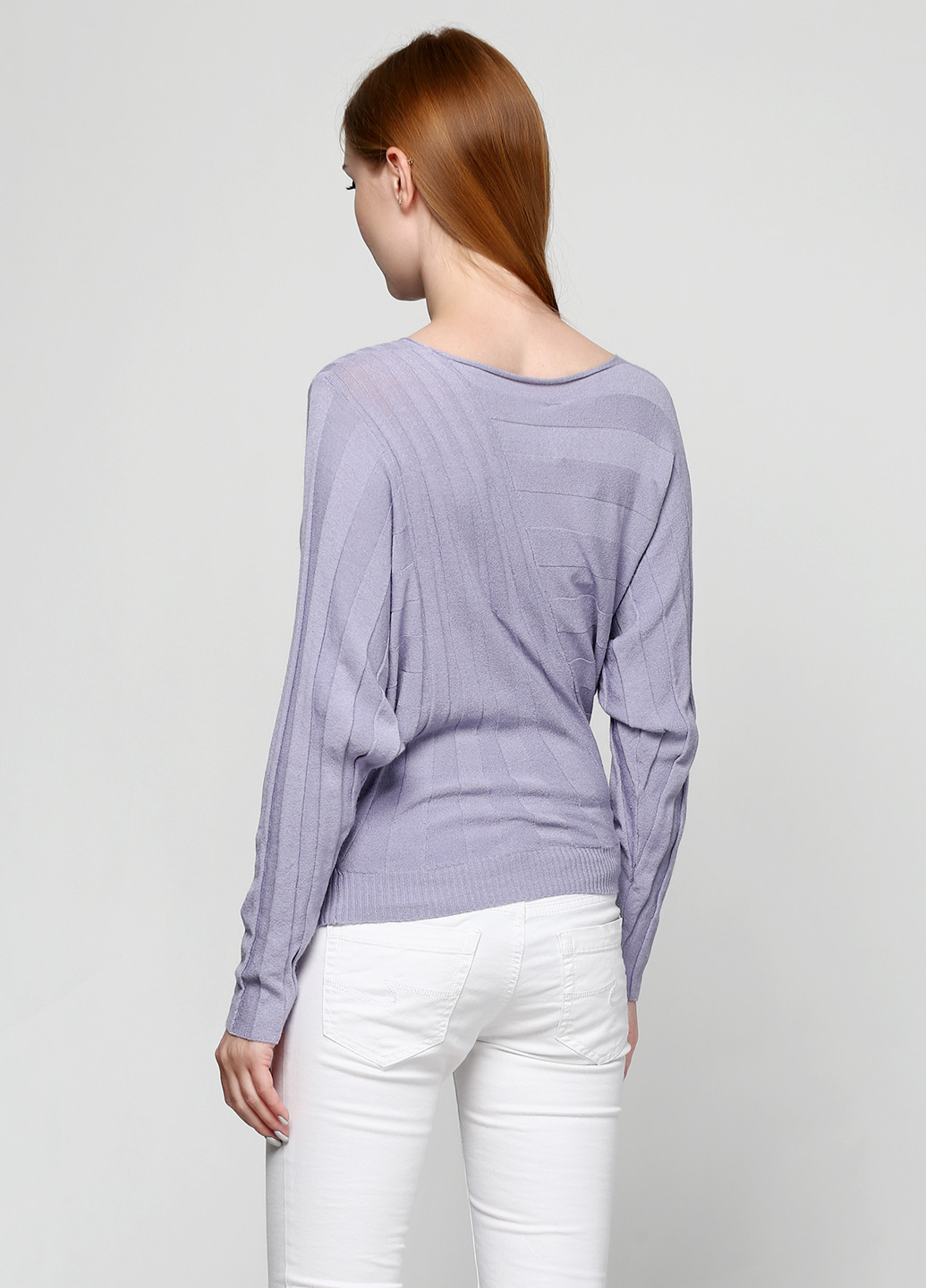 Лавандовый демисезонный пуловер пуловер Oblique