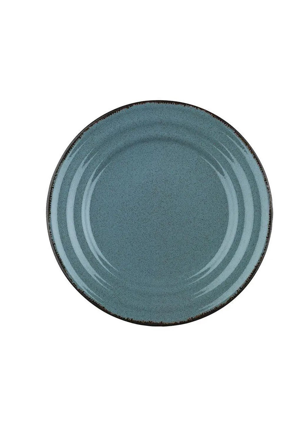 Тарілка обідня Tuana TN-22-DU-730-P-01 22 см синя KUTAHYA PORSELEN (254861187)