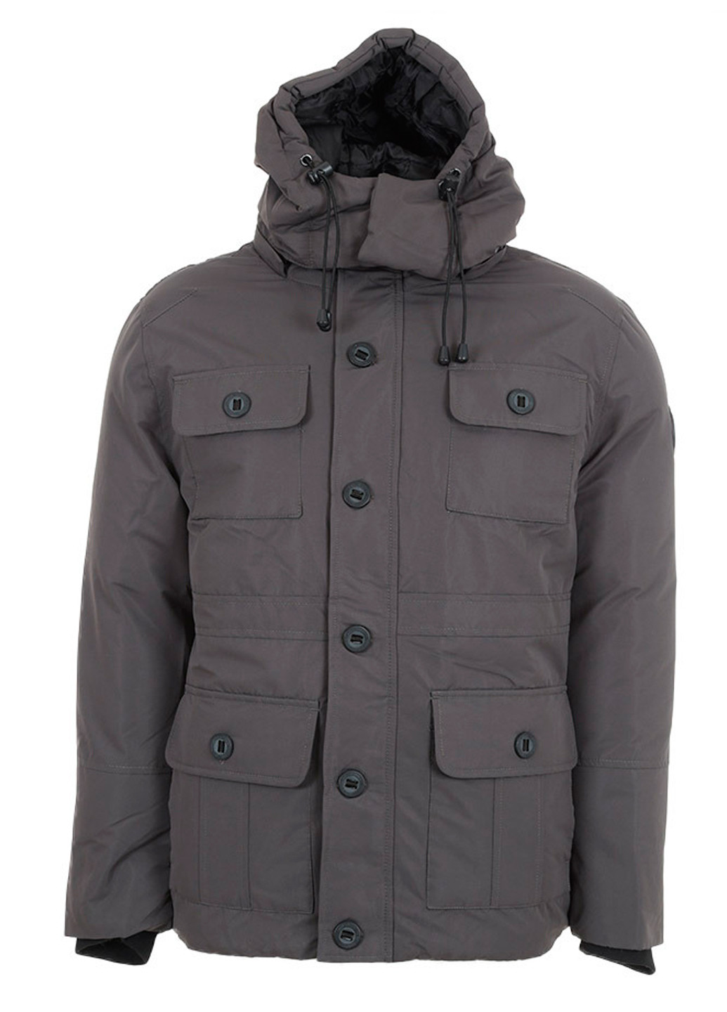 Темно-серая зимняя куртка Geographical Norway Coucou