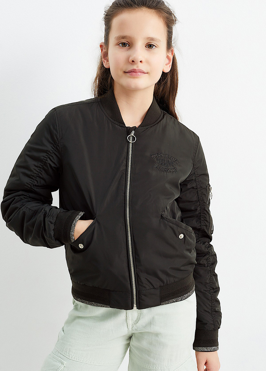 Бомбер C&A на блискавці (313400933)