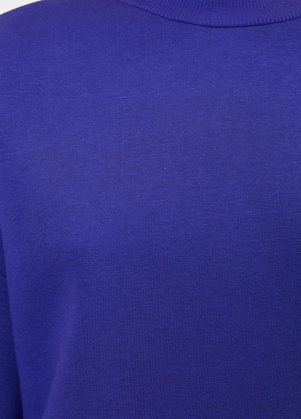 Свитшот KOTON - Прямой крой однотонный фиолетовый кэжуал полиэстер - (203454558)