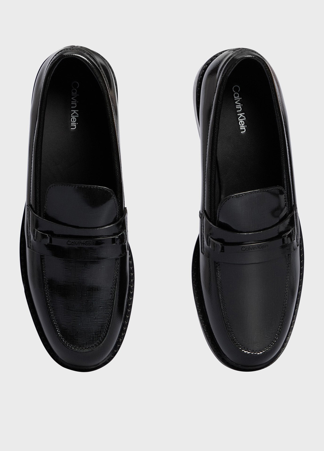 Calvin Klein Туфли лоферы черный з натуральная кожа, сша — демисезон (347149644)