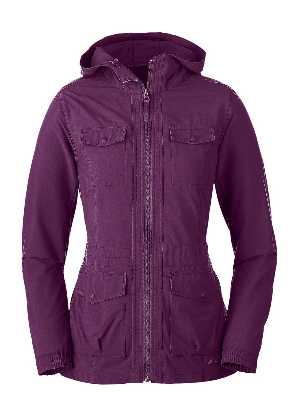 Фиолетовая демисезонная куртка Eddie Bauer