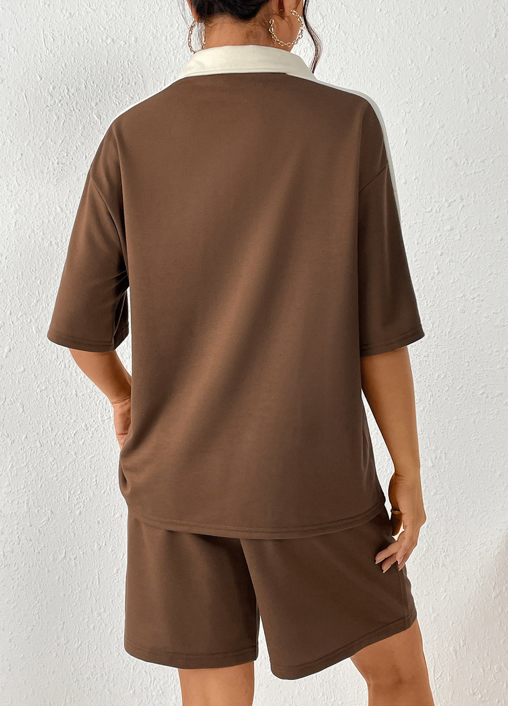 Костюм (поло, шорты) SHEIN (341532808)