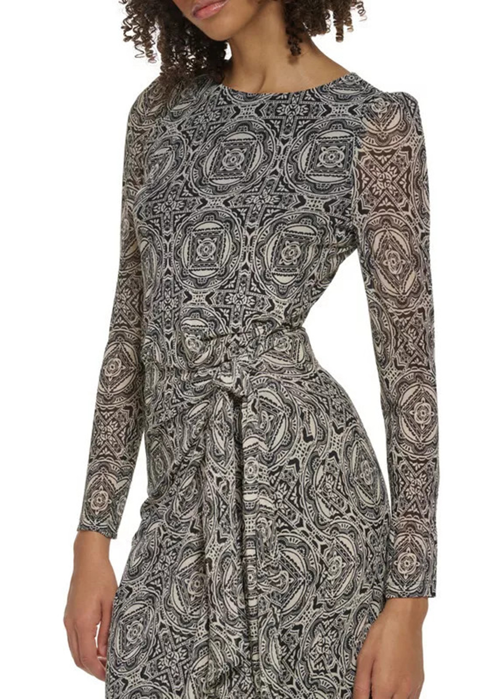 Чорна кежуал сукня Tommy Hilfiger з абстрактним візерунком