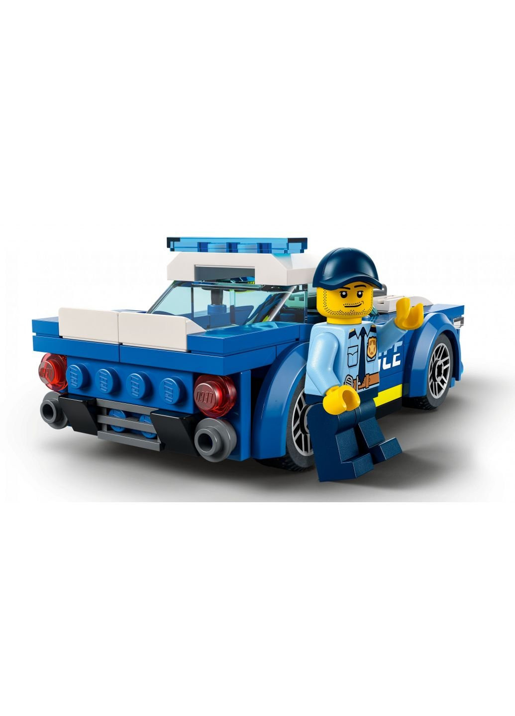 Конструктор City Поліцейський автомобіль 94 деталі (60312) Lego (254053515)