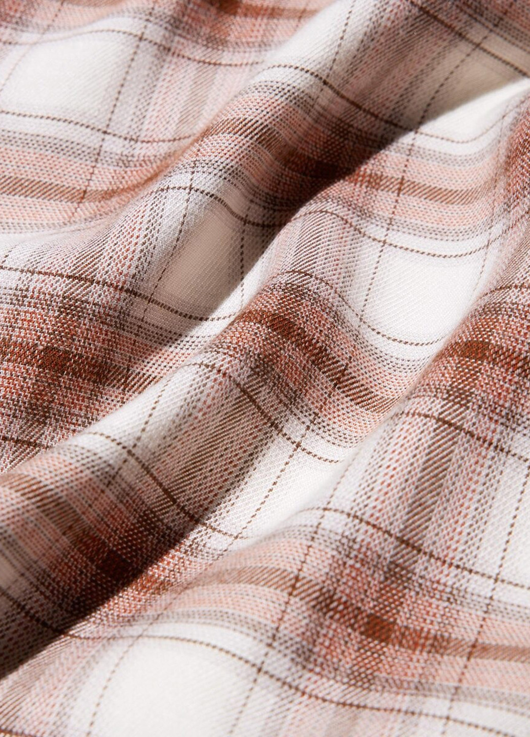 Красная кэжуал рубашка в клетку Uniqlo