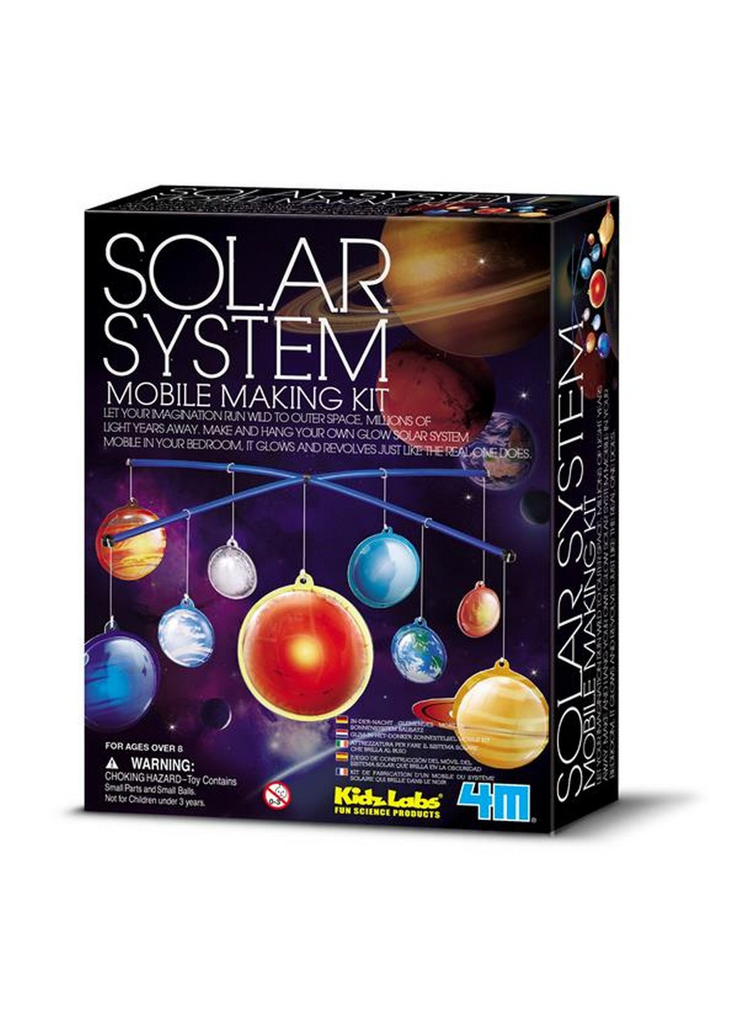 Набір для досліджень Світиться модель сонячної системи 4M (228857043)