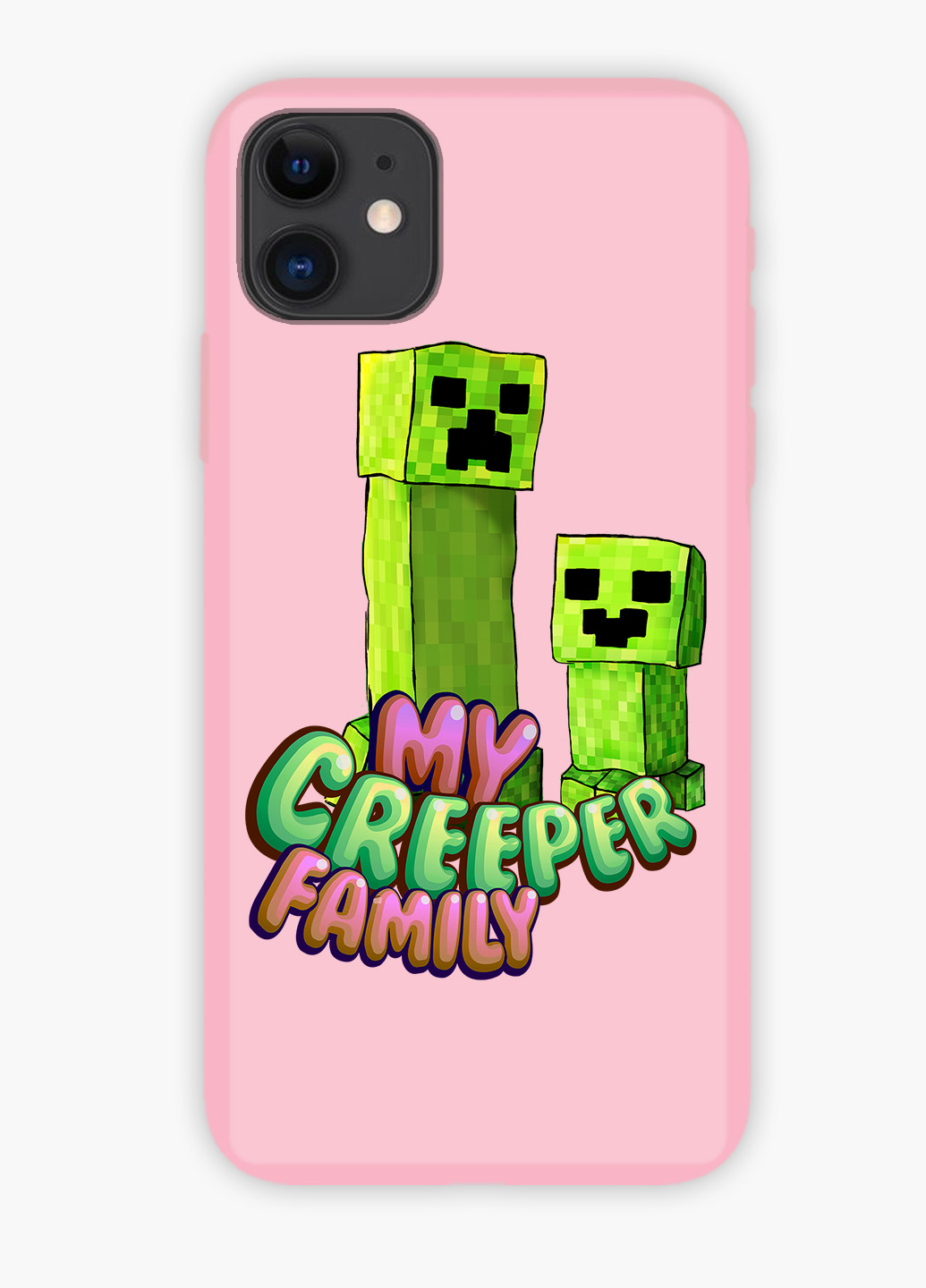 Чохол силіконовий Apple Iphone 11 Майнкрафт (Minecraft) (9230-1176) MobiPrint (219357234)