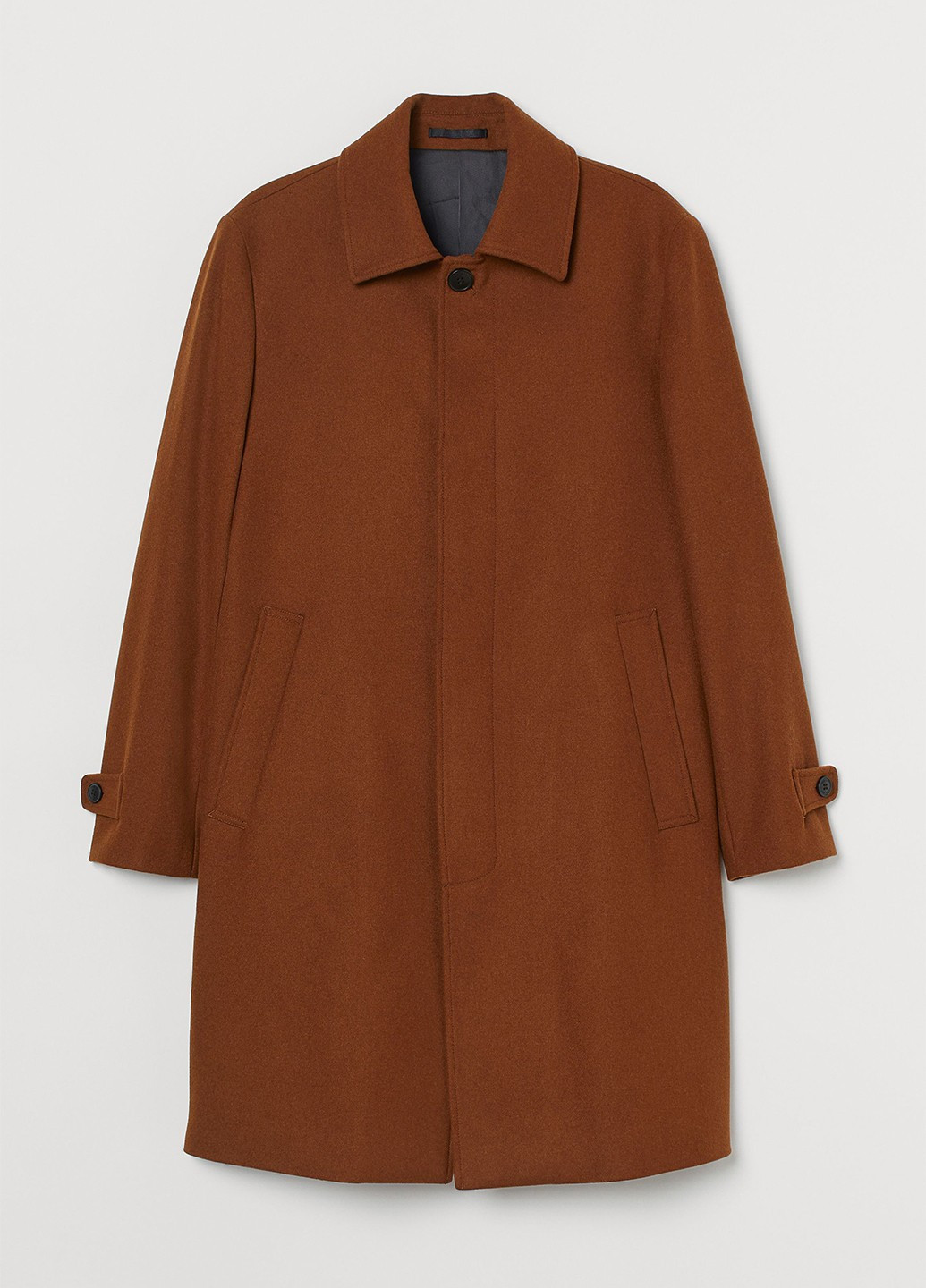 Рудий демісезонне Пальто однобортне H&M