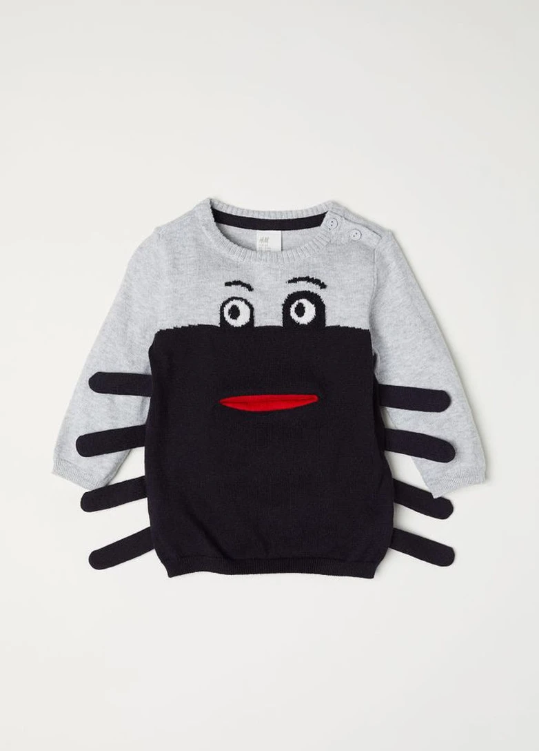 Черный демисезонный джемпер H&M