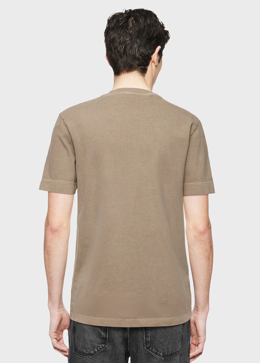 Коричневая футболка Drykorn