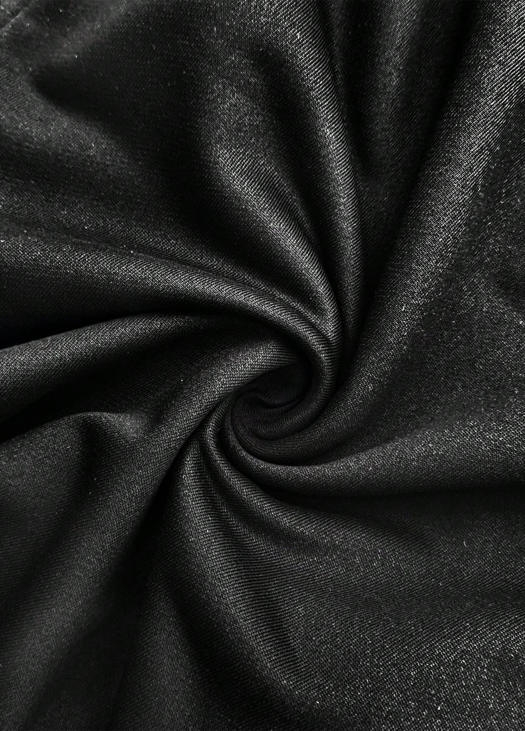 Чорний світшот SHEIN леопардовий без декору (346914898)