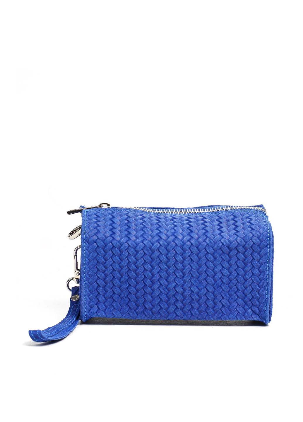 Клатч Italian Bags однотонний синій кежуал