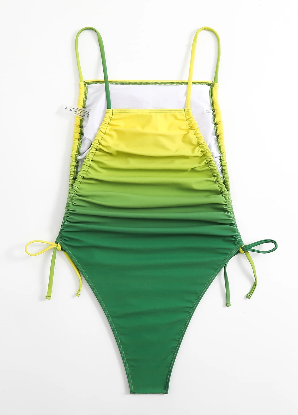 Комбінований літній купальник суцільний SHEIN
