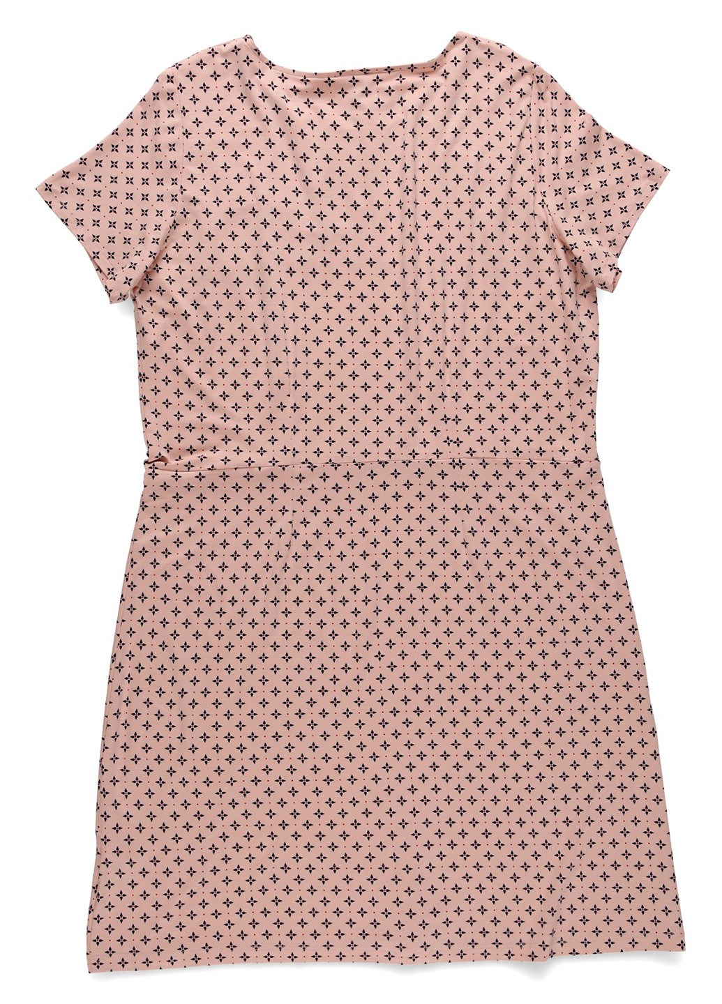 Персикова кежуал сукня Tom Tailor з малюнком