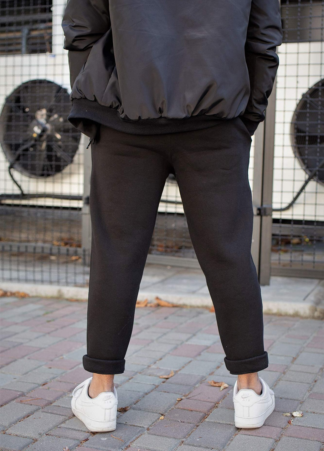 Черные кэжуал зимние чиносы брюки Without