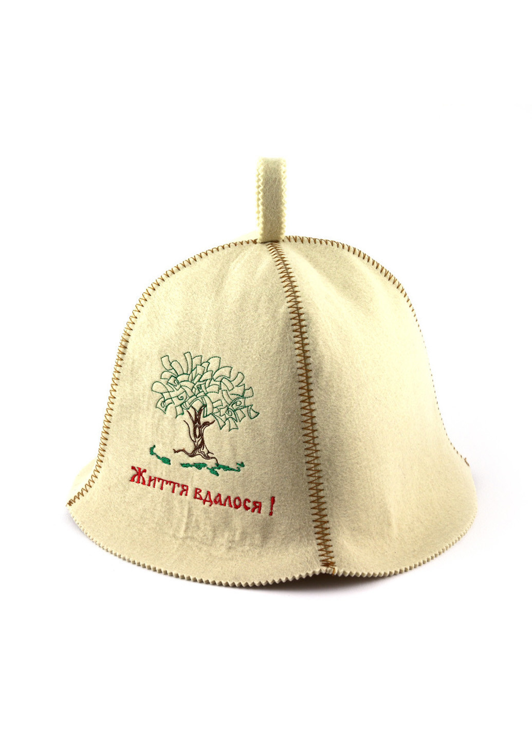 Шапка для сауны "Життя вдалося" Luxyart (206021640)