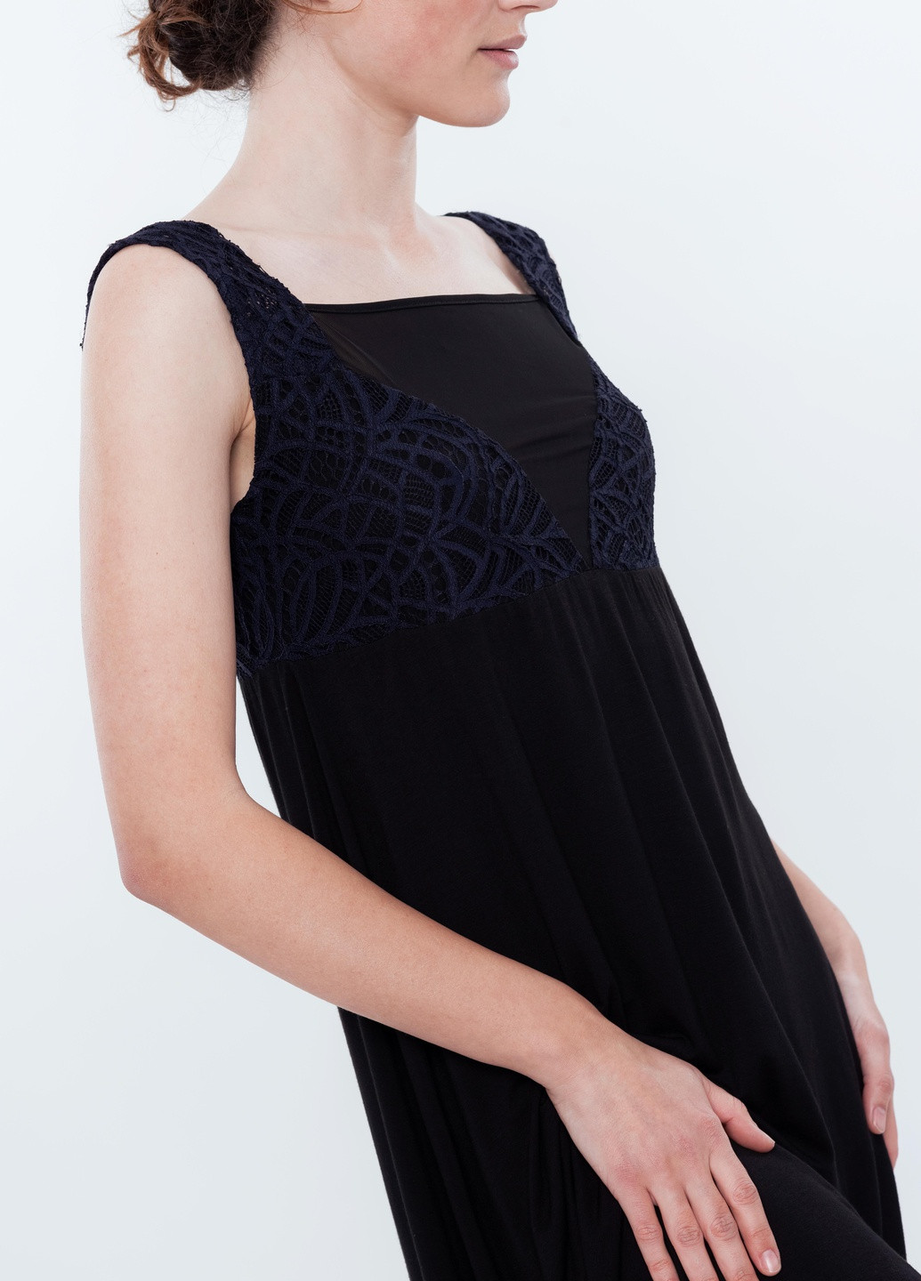 Нічна сорочка жіноча M чорна 03141 Effetto (254400920)