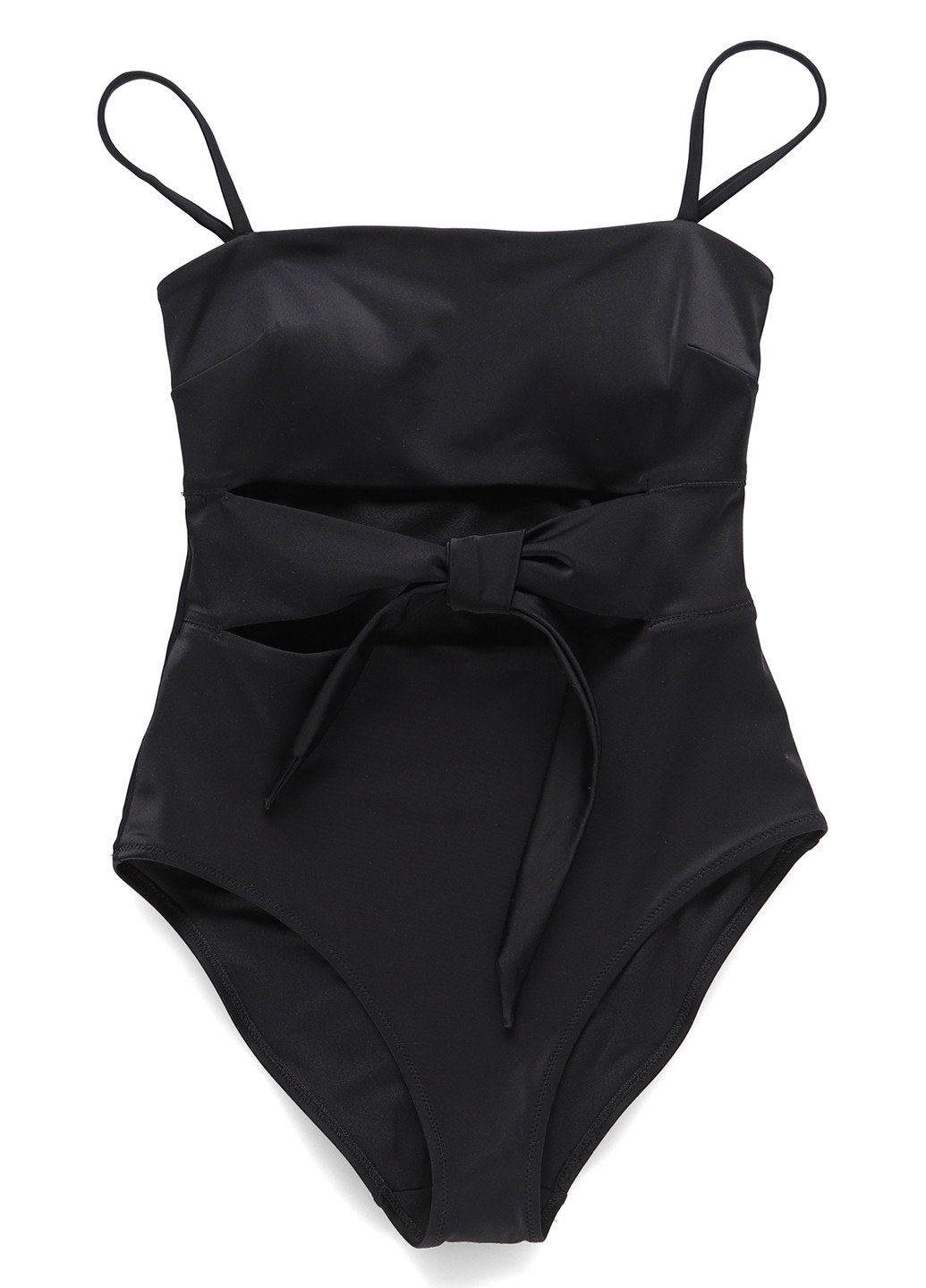 Черный летний купальник слитный C&A