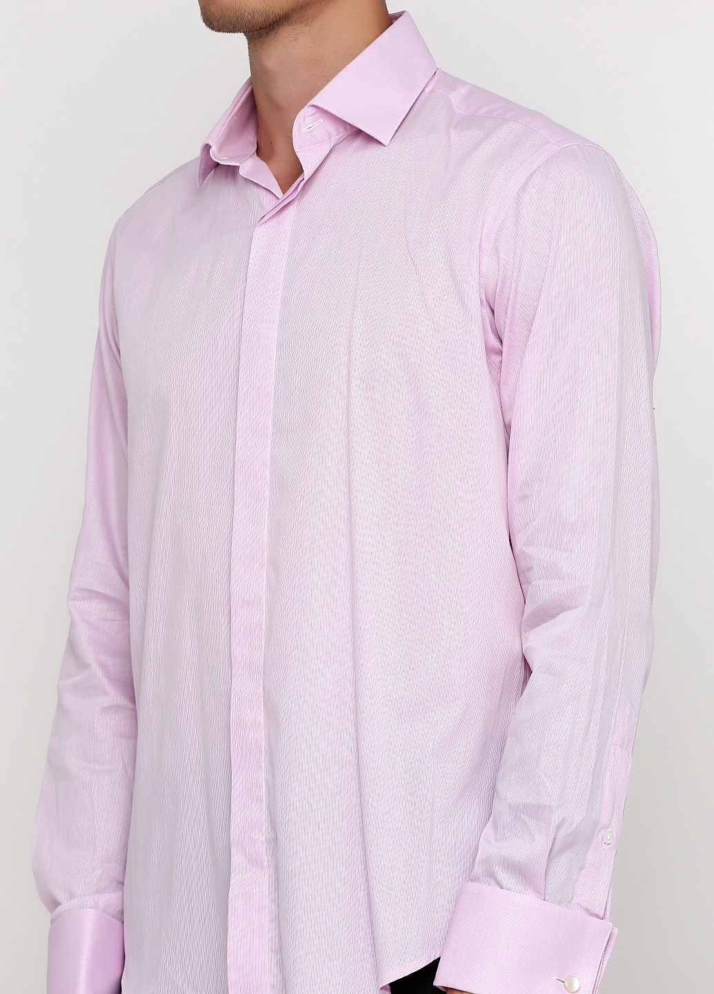 Светло-розовая кэжуал рубашка в полоску Arrow
