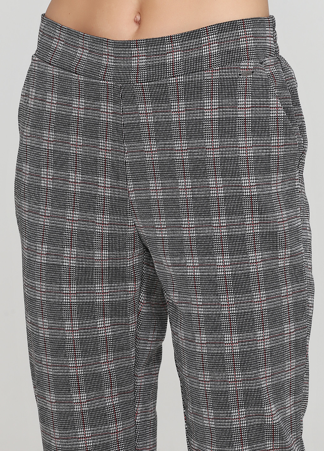 Серые кэжуал демисезонные зауженные брюки Esmara
